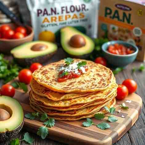 Caribbean Arepas - P.A.N. Flour for Gluten-Free